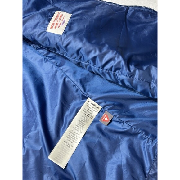 Patagonia Nano Puff Vest Clement Blue Full Zip Primaloft 84243 Mens NWT New - Picture 6 of 11